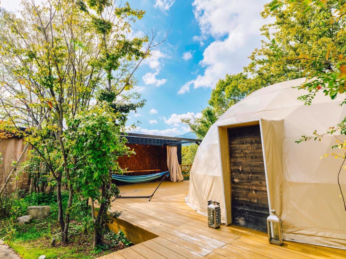 Yufuin Glamping Comorebi Eksteriør billede