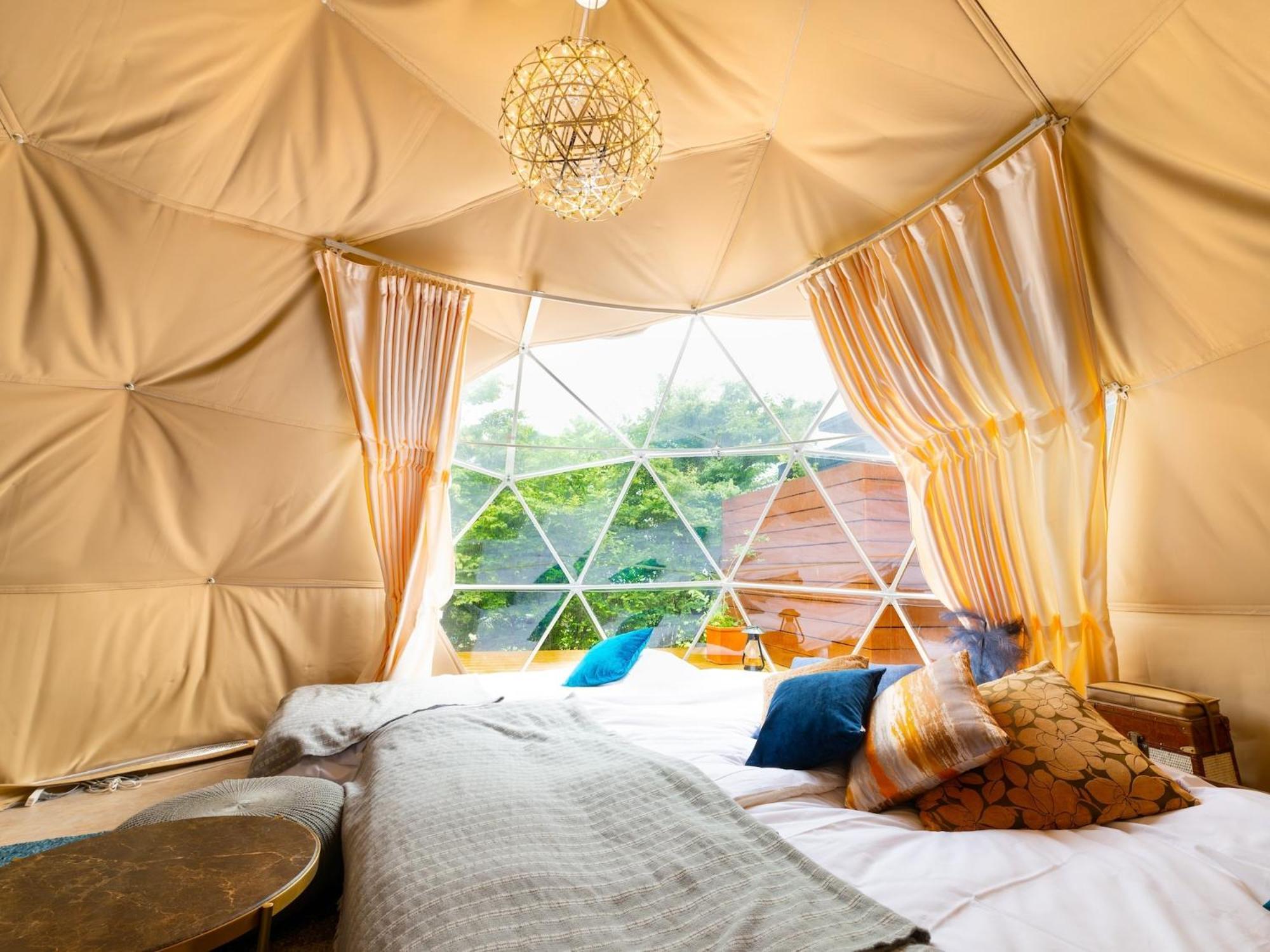 Yufuin Glamping Comorebi Eksteriør billede