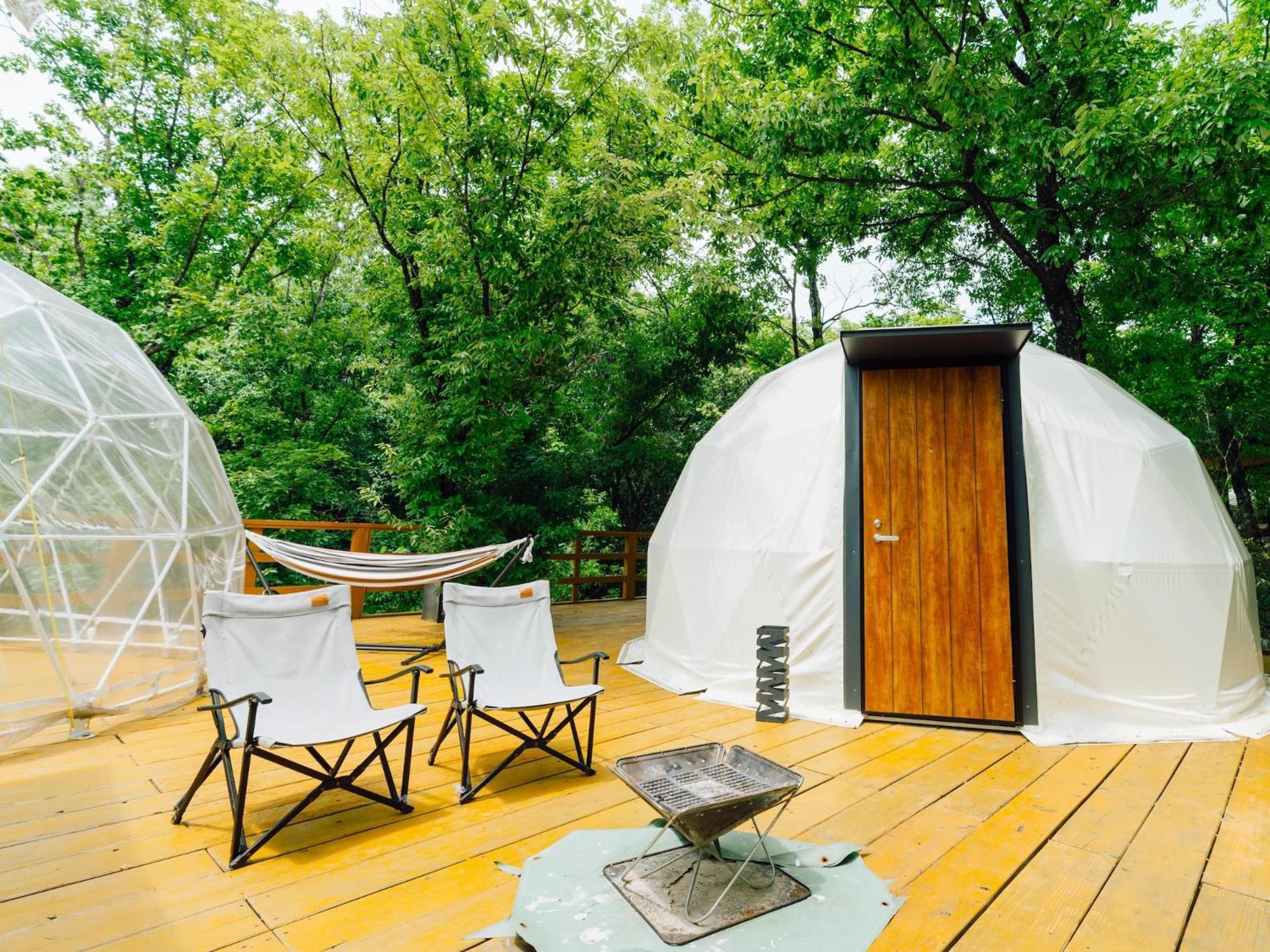 Yufuin Glamping Comorebi Eksteriør billede