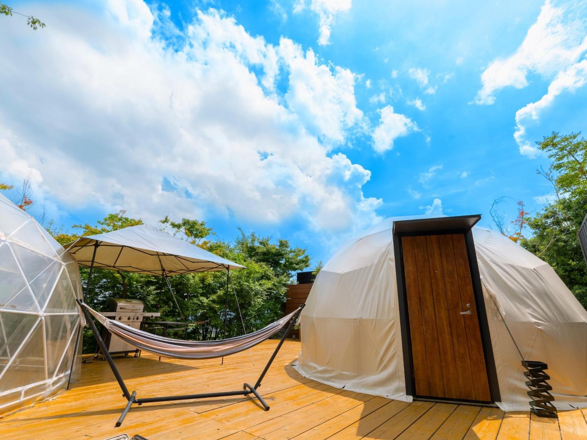 Yufuin Glamping Comorebi Eksteriør billede