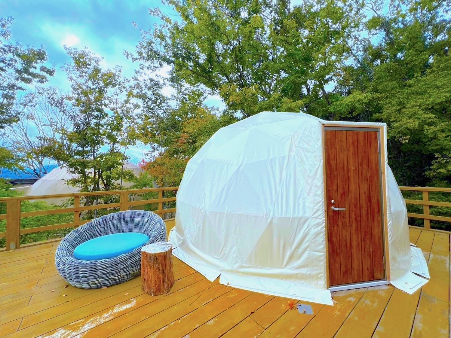 Yufuin Glamping Comorebi Eksteriør billede
